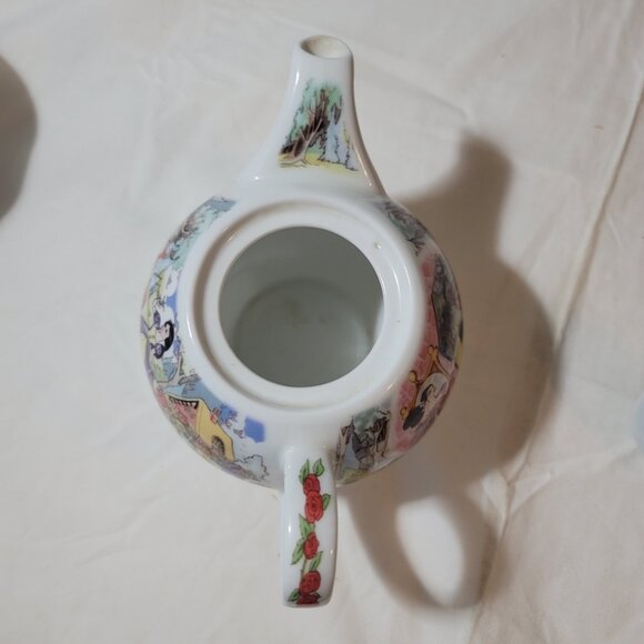 Paul Cardew Design England 2012 - Snow White Poisoned Apple Porcelain Teapot - Picture 11 of 13